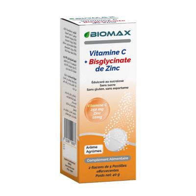 Vitamines Effervescentes Altapharma Zinc Et Vitamine C - 4x20 Comprimés, Végétarien, Péremption 11/2026
